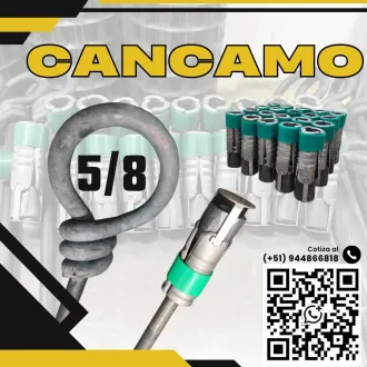 Cáncamo 5 8 para Izaje Aplicaciones en Minería Subterránea