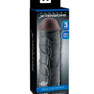 FUNDA FANTASY X-TENSIONS MEGA 3 NEGRO