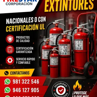 Recarga de Extintores en Ancon - Santa Rosa Firestar
