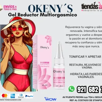 Okenys Gel Reductor Multiorgasmico Tienda para Adultos Nov