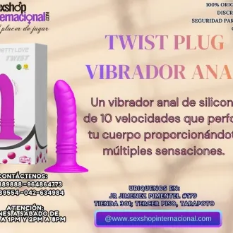 VIBRADOR ANAL CON INTENSIDADES ALTAS MAS PLACER TIENDAS EROT