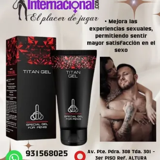 TITAN GEL ERECCIONES PROLONGADAS SEXSHOP LIMA
