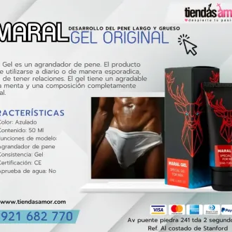 Maral Gel Tienda para Adultos Novedades y Productos Exclusiv