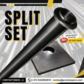 Sistema Split Set - Estabilización de Mina - Macizo Rocoso
