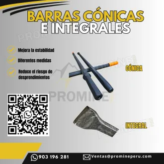 BARRAS CÓNICAS E INTEGRALES - PROMINE