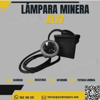 LÁMPARA MINERA KL13 - PROMINE PERU