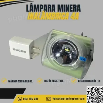 LÁMPARA MINERA 4A - PROMINE PERU
