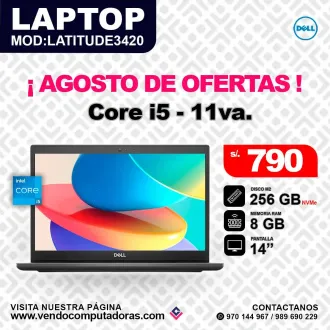 Laptop DELL Intel Core i5 - 11va.