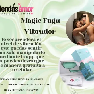 Magic Fugu Vibrador a Distancia tiendas amor miraflores 