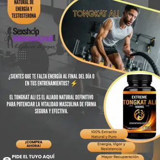 ENERGIA Y VITALIDAD CON ESTE SUPLEMENTO NATURAL TONGKAT ALI