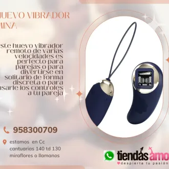 HUEVO VIBRADOR MINA tiendas amor miraflores 
