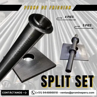 Perno de Fricción Estabilización Split Set 5 pies