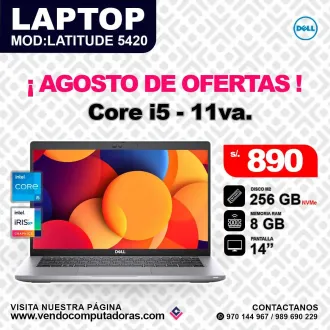 Laptop DELL Intel core i5 - 11va.