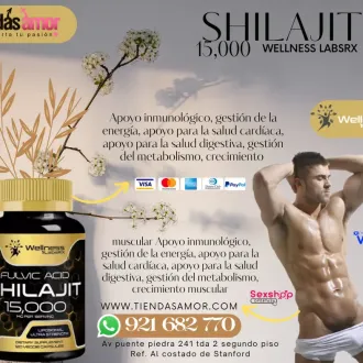 Shilajit 15000mg mejora la resistencia Tienda para Adultos 