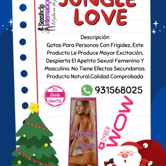 JUNGLE LOVE GOTAS EXITANTES PARA DAMAS SEXSHOP LIMA A1