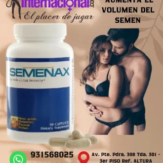 SEMENAX AUMENTA LA MOTILIDAD DE TUS ESPERMATOZOIDES sexshp