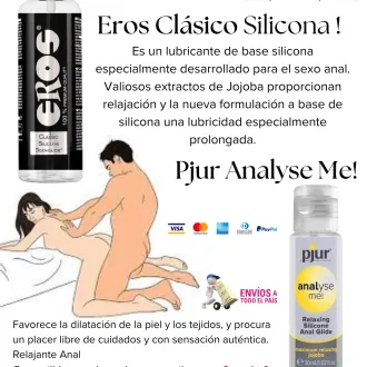 Lubricante Silicona Eros Pjur Analyse Me Tienda para Adultos
