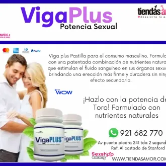 VigaPlus Potencia Sexual erecciones instantáneas Tienda AMOR