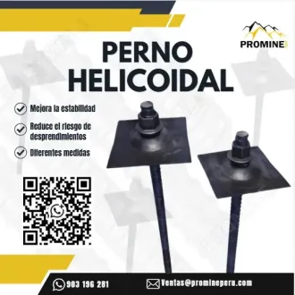 PERNO HELICOIDAL - PROMINE PERU