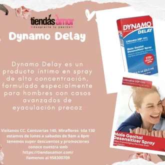 Dínamo Spray El Retardante Premium para Hombres