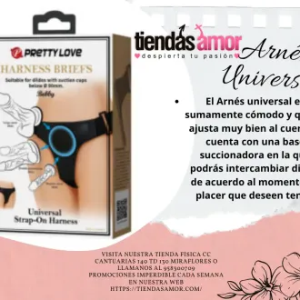 Arnés Universal negro tiendas amor miraflores