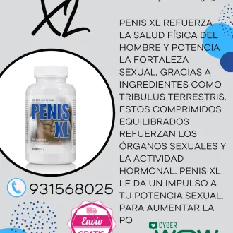 PENIS XL MAS POTENCIA Y MAYOR TAMAÑO DEL MIEMBRO 931568025