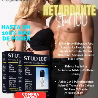 STUD100 RETARDANTE ERECCIONES FIRMES 931568025