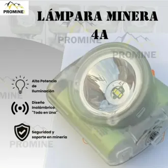 LÁMPARA DE MINA 4A - PROMINE PERU