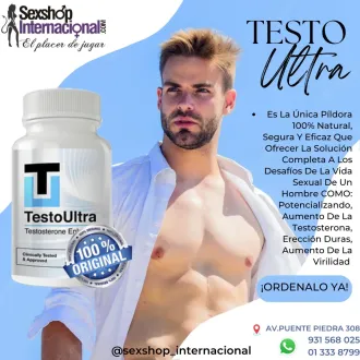 TESTOULTRA ORIGINAL USA POTENCIADOR SEXUAL -SEXSHOP LIMA 