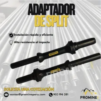 Adaptador de Empuje para Pernos Split Set Promine Perú