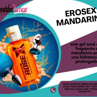 Erosex Mandarina Dilatador Anal tiendas amor miraflores 