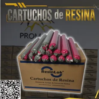 Cartuchos de Resina para Fijación y Anclaje de Pernos
