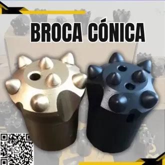BROCAS CÓNICAS PRECISIÓN Y EFICIENCIA EN PERFORACIÓN MINERA