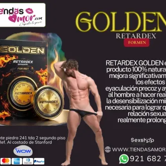 Retardante Sexual para Hombre Retardex Golden For Men desarr