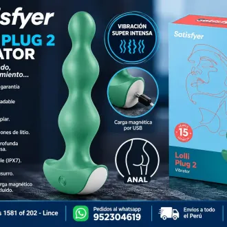 SATISFYER LOLLI PLUG 2 VIBRATOR EN SEXSHOP LINCE