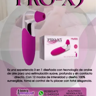 PRO-X5 SUCCIONADOR RESISTIBLE AL AGUA