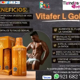 Vitafer L Suplemento Multivitaminico Energizante Natural des