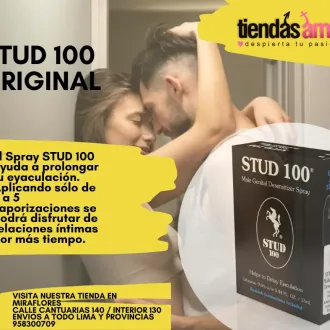 STUD 100 RETARDANTE EN SPRAY MASCULINO TIENDAS AMOR