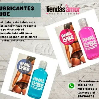 ANAL LUBE Lubricante Dilatador Chicle TIENDAS AMOR MIRAFLO