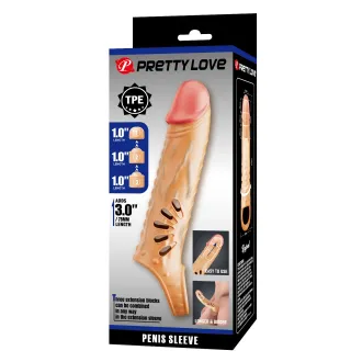 Penis sleeve Rafael FUNDA extentora tiendas amor miraflore