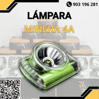 LÁMPARAS MINERAS ILUMINACIÓN SEGURA Y DURADERA PARA TRABAJO