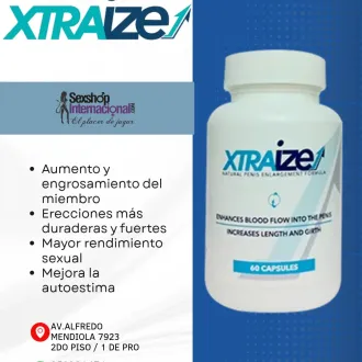 XTRAIZE EL SUPLEMENTO DE DESARROLLO CON PRONTOS RESULTADOS 