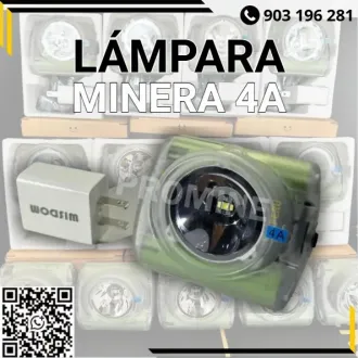 LÁMPARA MINERA 4A - PROMINE