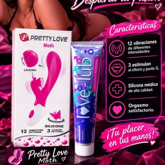 VIBRADOR MOTH PONTO G LUBRICANTE GEL - PUENTE PIEDRA