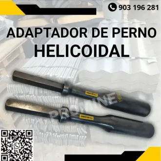 ADAPTADOR PERNO HELICOIDAL CONEXIÓN SEGURA PROMINE PERÚ