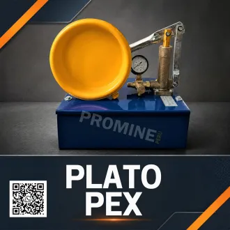 Plato PEX para Pernos de Anclaje y Sostenimiento en Mineria 