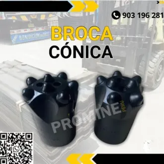 BROCAS CÓNICAS PARA ROCA MIXTA PRECISIÓN Y EFICIENCIA EN PE