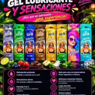 LALA HOT 3EN1 COMESTIBLE CALINETA Y LUBRICA SABORES EXOTICOS