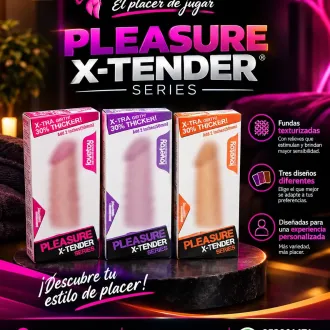 PLEASURE X-TENDER SERIES Más grosor más sensaciones real