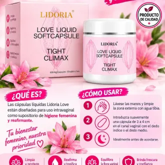 Lidoria Love Liquid SoftcapsuleAprieta hidrata y lubrica 